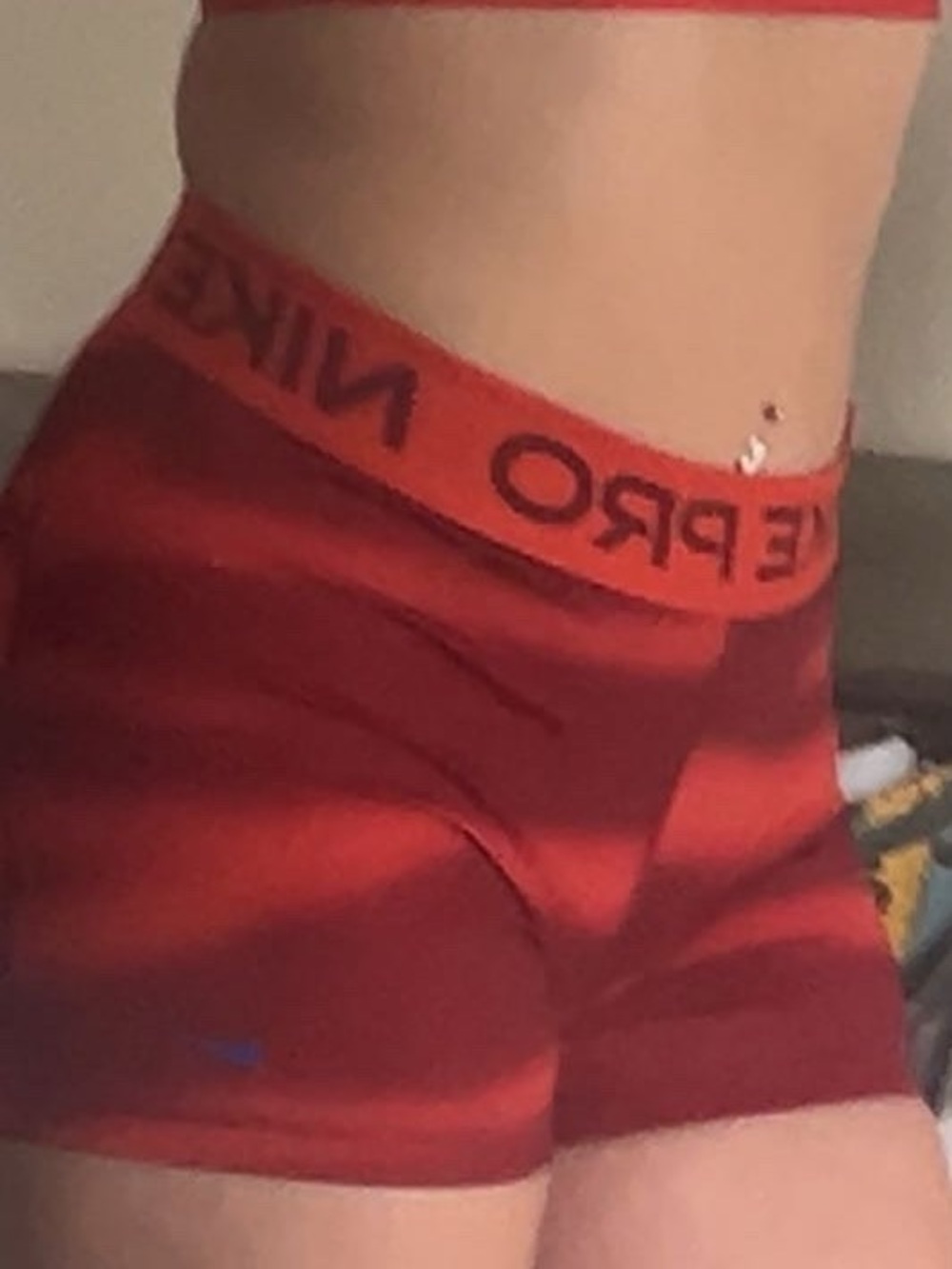 Nike Red Performance Compression Shorts - Picture 5 of 5